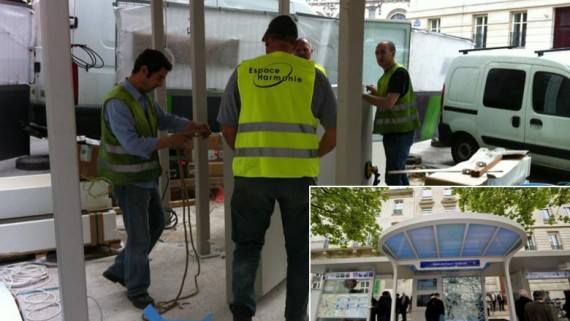 Installation et maintenance de mobilier urbain