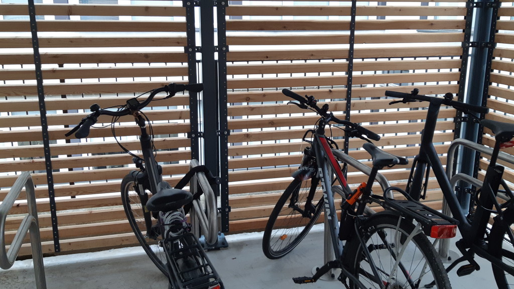 Abri pour deux roues